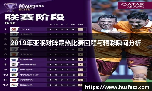 2019年亚眠对阵昂热比赛回顾与精彩瞬间分析